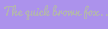 Image with Font Color B3B3B3 and Background Color AC92EC